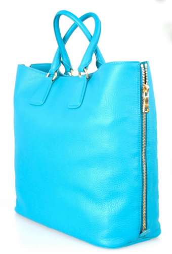 AUTHENTIC LUXURY PRADA BAG SHOPPER HANDBAG BN2419 TURQUOISE